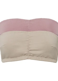 Lot de 2 soutiens-gorge bandeau coton jusqu’au bonnet B