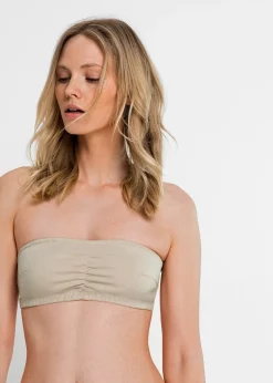 Lot de 2 soutiens-gorge bandeau coton jusqu’au bonnet B