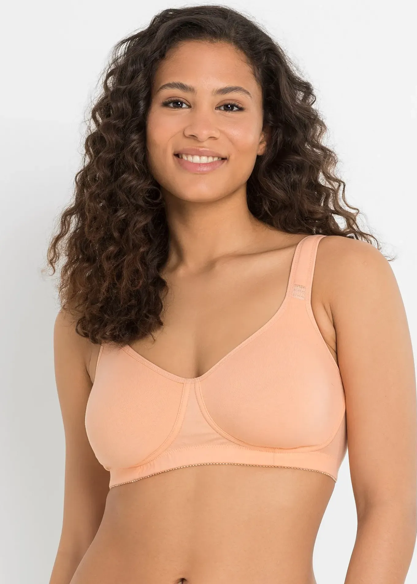 Lot de 2 soutiens-gorge coton moulés sans armatures