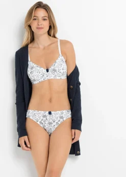 Lot de 3 soutiens-gorge coton à armatures