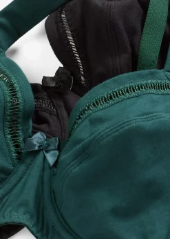 Lot de 2 soutiens-gorge coton à armatures