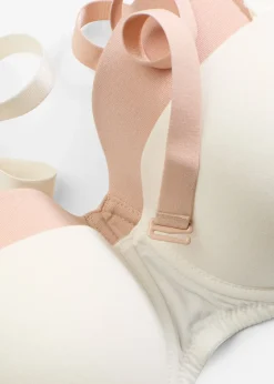 Lot de 2 soutiens-gorge coton multi-positions à armatures