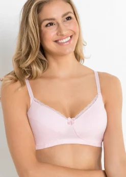 Lot de 3 soutiens-gorge coton sans armatures