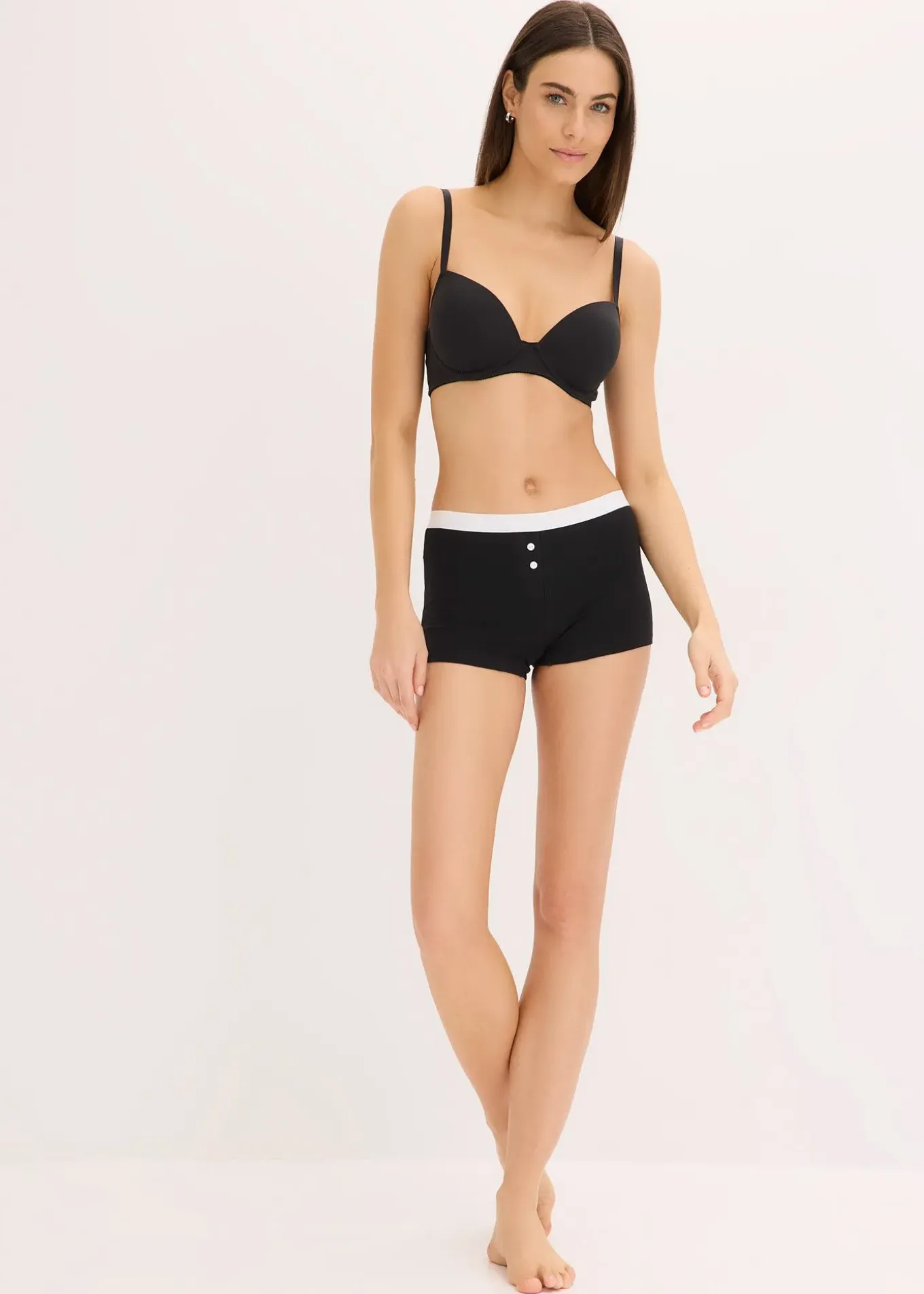 Lot de 2 soutiens-gorge coton à coques et armatures