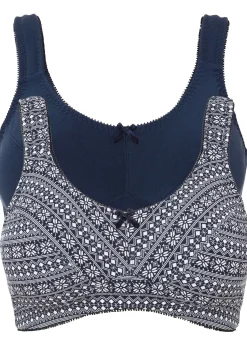 Lot de 2 soutiens-gorge coton sans armatures