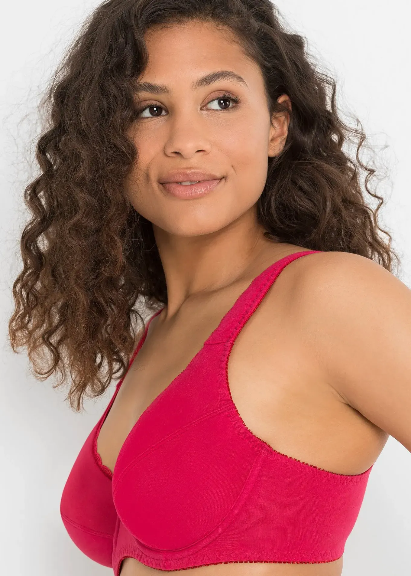 Lot de 3 soutiens-gorge coton à armatures