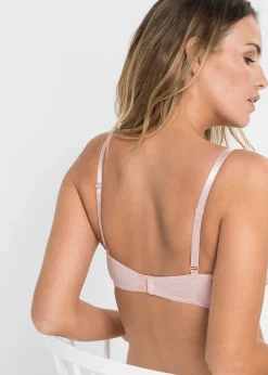 Lot de 3 soutiens-gorge coton moulés à armatures