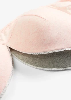 Lot de 2 soutiens-gorge coton à coques sans armatures