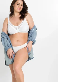 Lot de 2 soutiens-gorge coton sans armatures