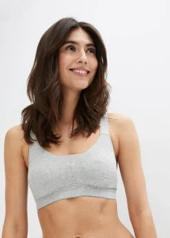 Lot de 2 soutiens-gorge coton moulés sans armatures