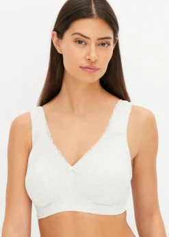 Lot de 2 soutiens-gorge coton minimiseurs sans armatures