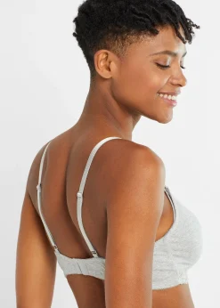 Lot de 2 soutiens-gorge d'allaitement sans armatures avec coton