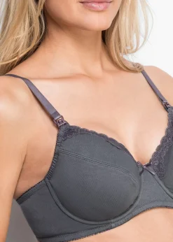 Lot de 2 soutiens-gorge d'allaitement à armatures