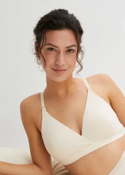 Lot de 2 soutiens-gorge d’allaitement coton sans armatures