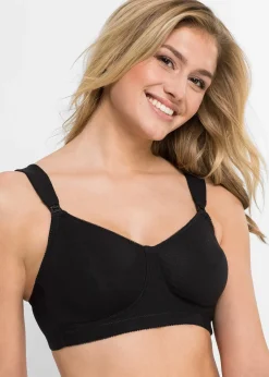 Lot de 2 soutiens-gorge d’allaitement coton sans armatures