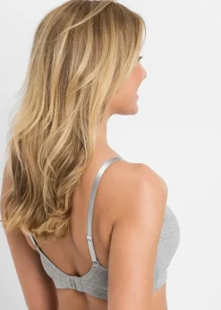 Lot de 3 soutiens-gorge d'allaitement coton sans armatures