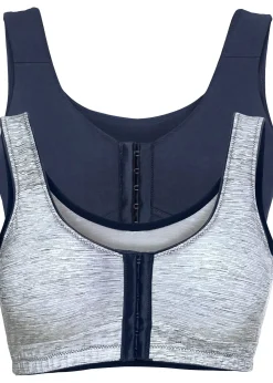 Lot de 2 soutiens-gorge fermeture devant, sans armatures