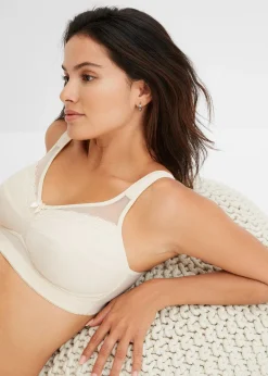 Lot de 2 soutiens-gorge grand maintien sans armatures, bretelles rembourrées