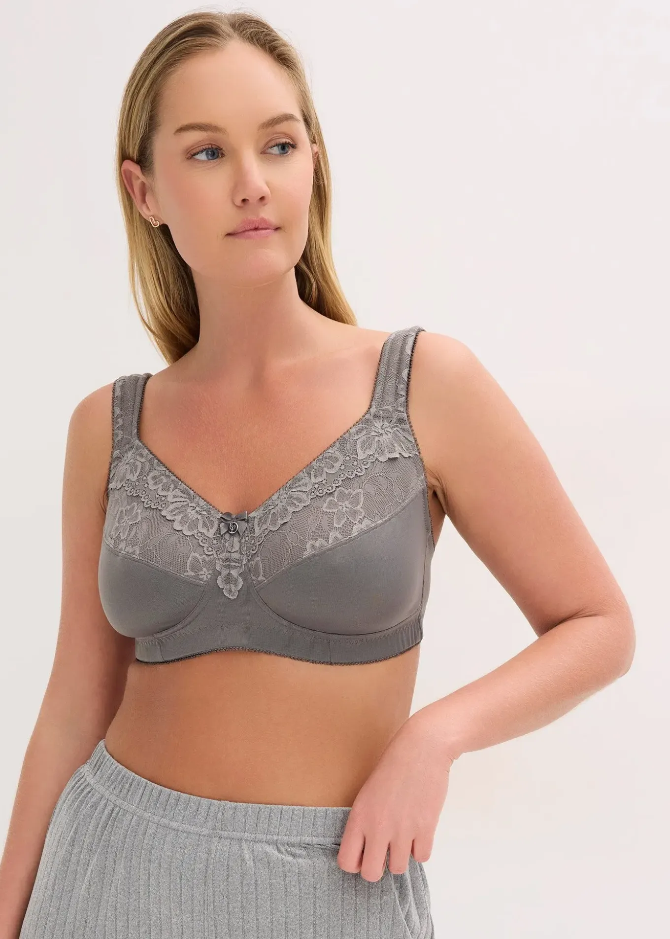 Lot de 2 soutiens-gorge grand maintien sans armatures avec bretelles rembourrées