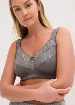 Lot de 2 soutiens-gorge grand maintien sans armatures avec bretelles rembourrées