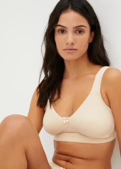 Lot de 2 soutiens-gorge minimiseurs moulés sans armatures en coton