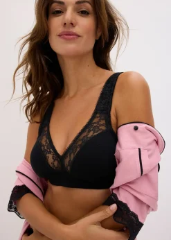 Lot de 2 soutiens-gorge minimiseurs coton sans armatures