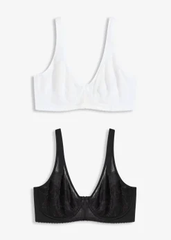 Lot de 2 soutiens-gorge minimiseurs à bretelles rembourrées
