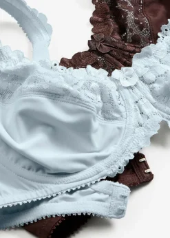 Lot de 2 soutiens-gorge minimiseurs à bretelles rembourrées