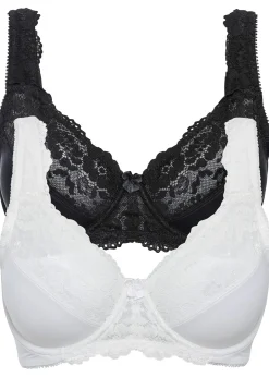 Lot de 2 soutiens-gorge minimiseurs à bretelles rembourrées