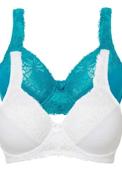 Lot de 2 soutiens-gorge minimiseurs à bretelles rembourrées