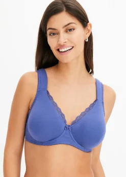 Lot de 2 soutiens-gorge moulés à armatures, non rembourrés