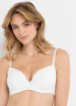 Lot de 2 soutiens-gorge push-up coton avec armatures