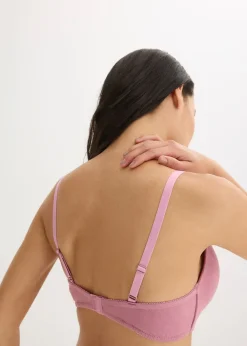 Lot de 2 soutiens-gorge push-up coton sans armatures