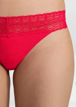 Lot de 5 strings à dentelle