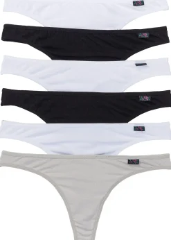 Lot de 6 strings coton