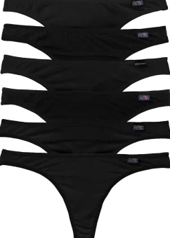 Lot de 6 strings coton