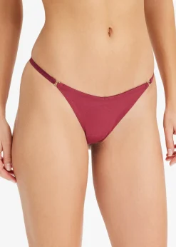 Lot de 4 strings coton en V