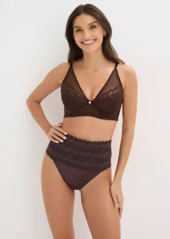 Lot de 2 strings sculptants, maintien modéré