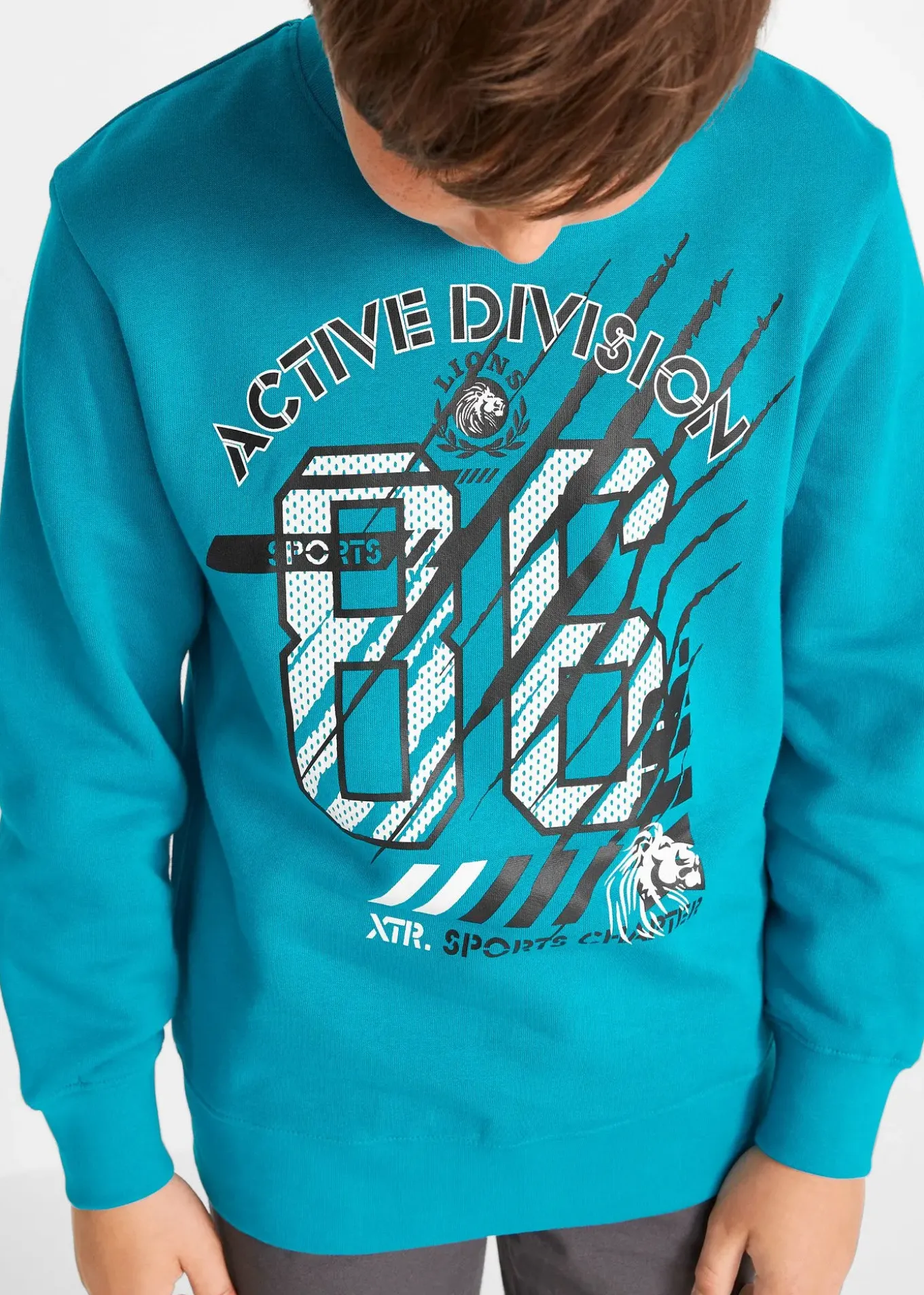 Lot de 2 sweat 100% coton