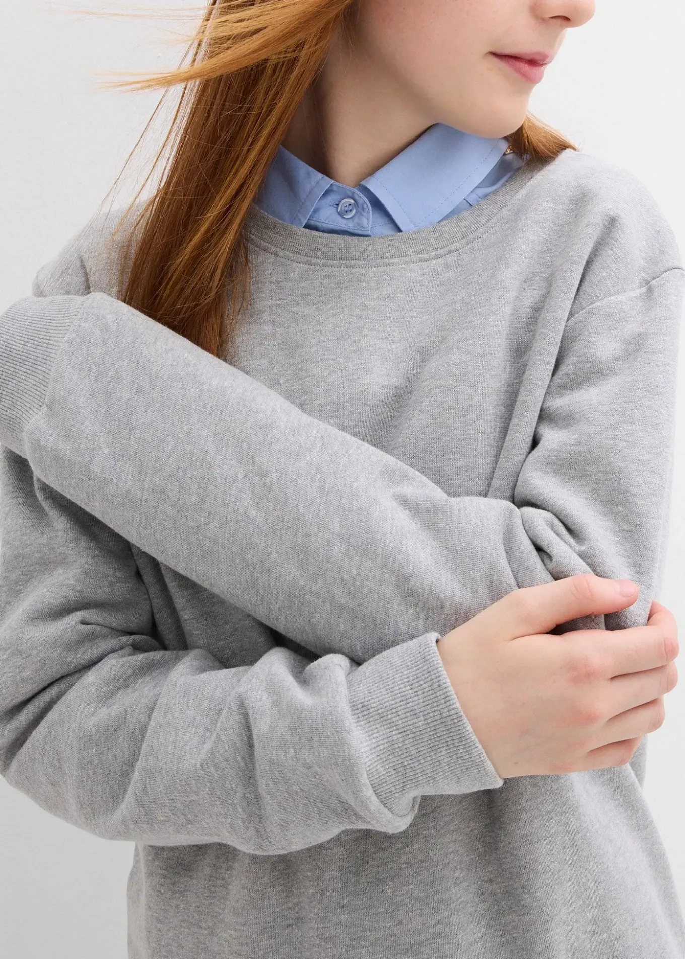 Lot de 2 sweats 100% coton