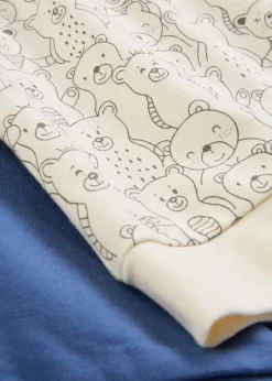 Lot de 2 sweats 100% coton