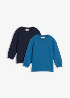 Lot de 2 sweat-shirts en matière douce