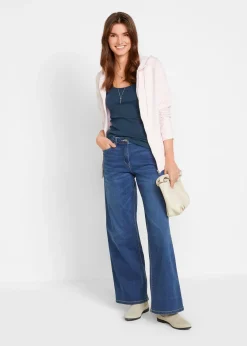 Lot de 3 tops à bretelles spaghetti 100% coton