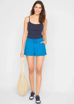 Lot de 3 tops à bretelles spaghetti 100% coton