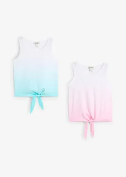 Lot de 2 tops 100% coton