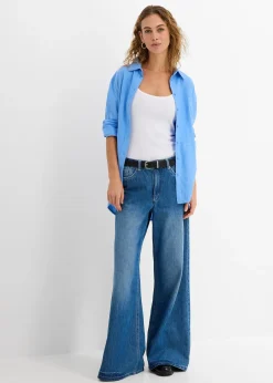 Lot de 2 tops à fines bretelles 100% coton