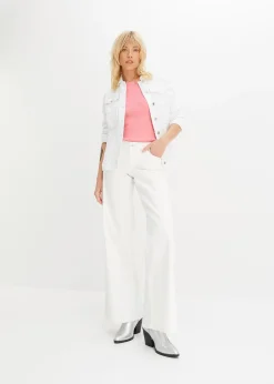 Lot de 2 tops côtelés 100% coton