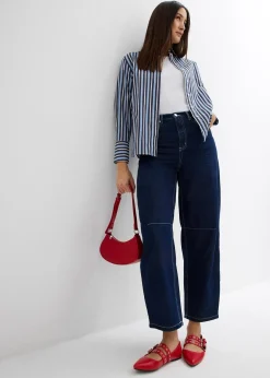 Lot de 2 tops côtelés 100% coton