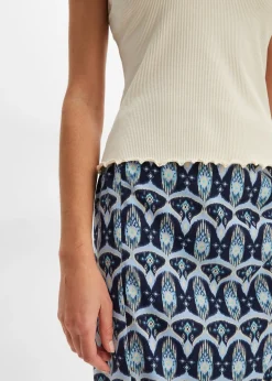 Lot de 2 tops côtelés doux