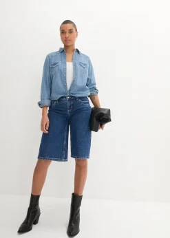 Lot de 2 tops longs coton bretelles spaghetti